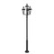 Z-Lite Westover 3 Light Outdoor Post Mount Fixture, 33.25in. W x 138.25in. H, Black 580PHB-4-5010P-BK - alternate 5